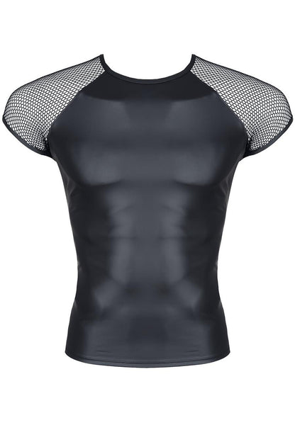 3-Męski t-shirt z wetlooka z rękawem z elastycznej siatki xl-3