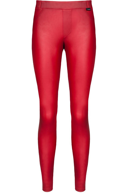 5-Bielizna - BRLIDIA001 legginsy czerwone rozmiar S-5