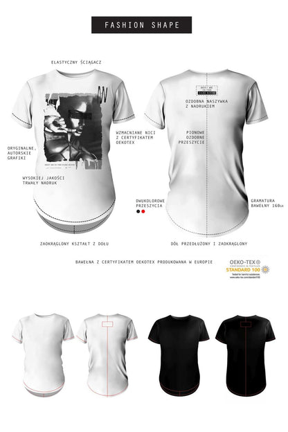 5-T-shirt men black S fashion-5