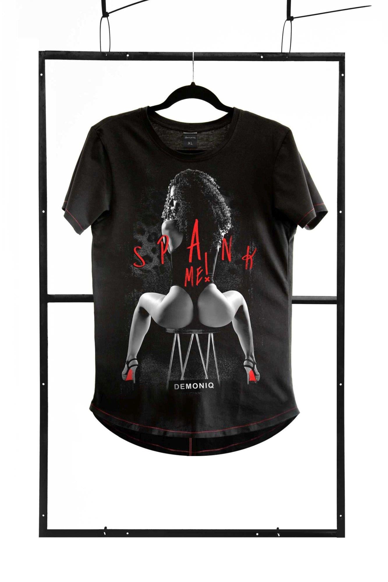 1-T-shirt men black M fashion-1