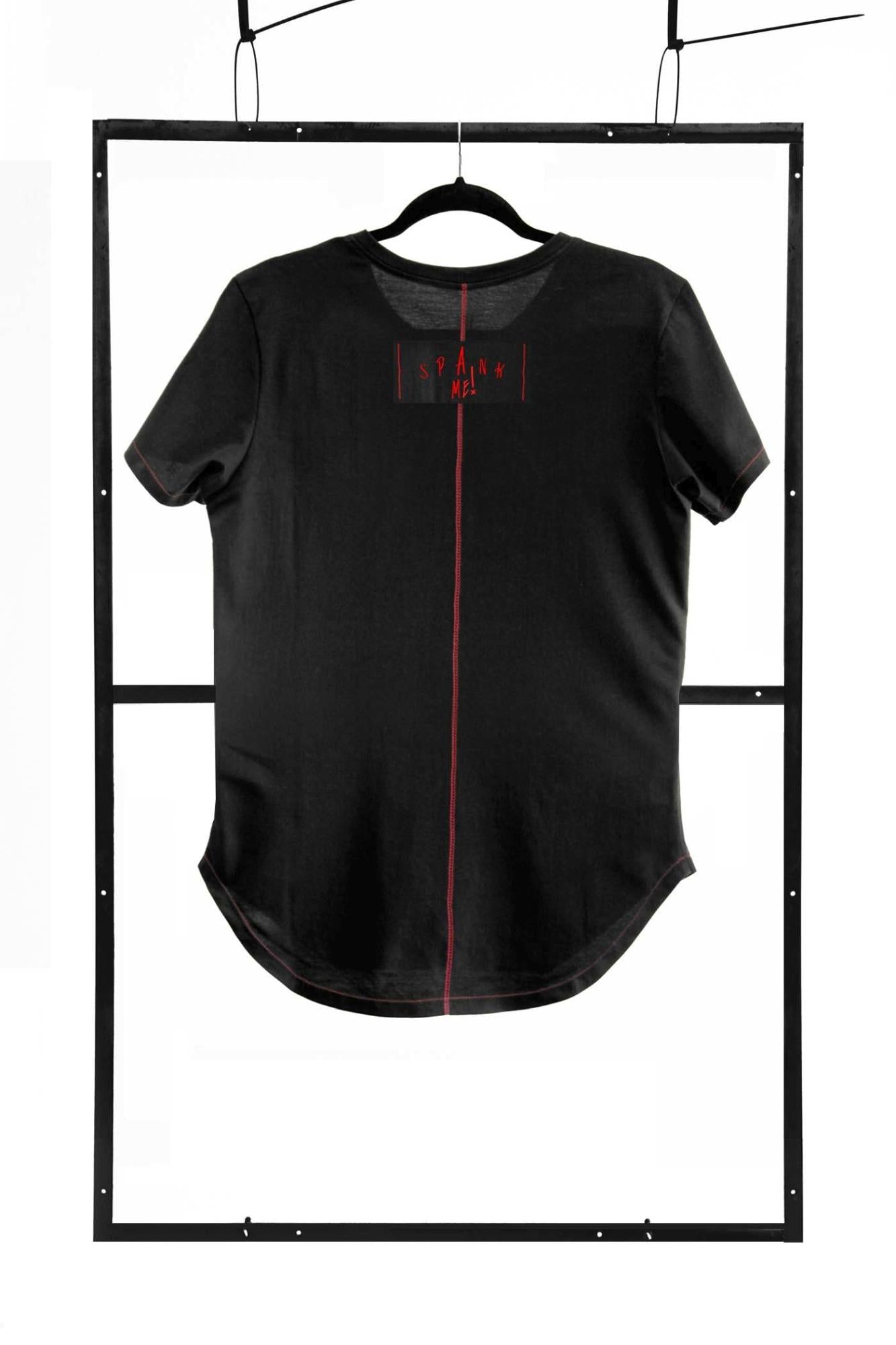 2-T-shirt men black M fashion-2