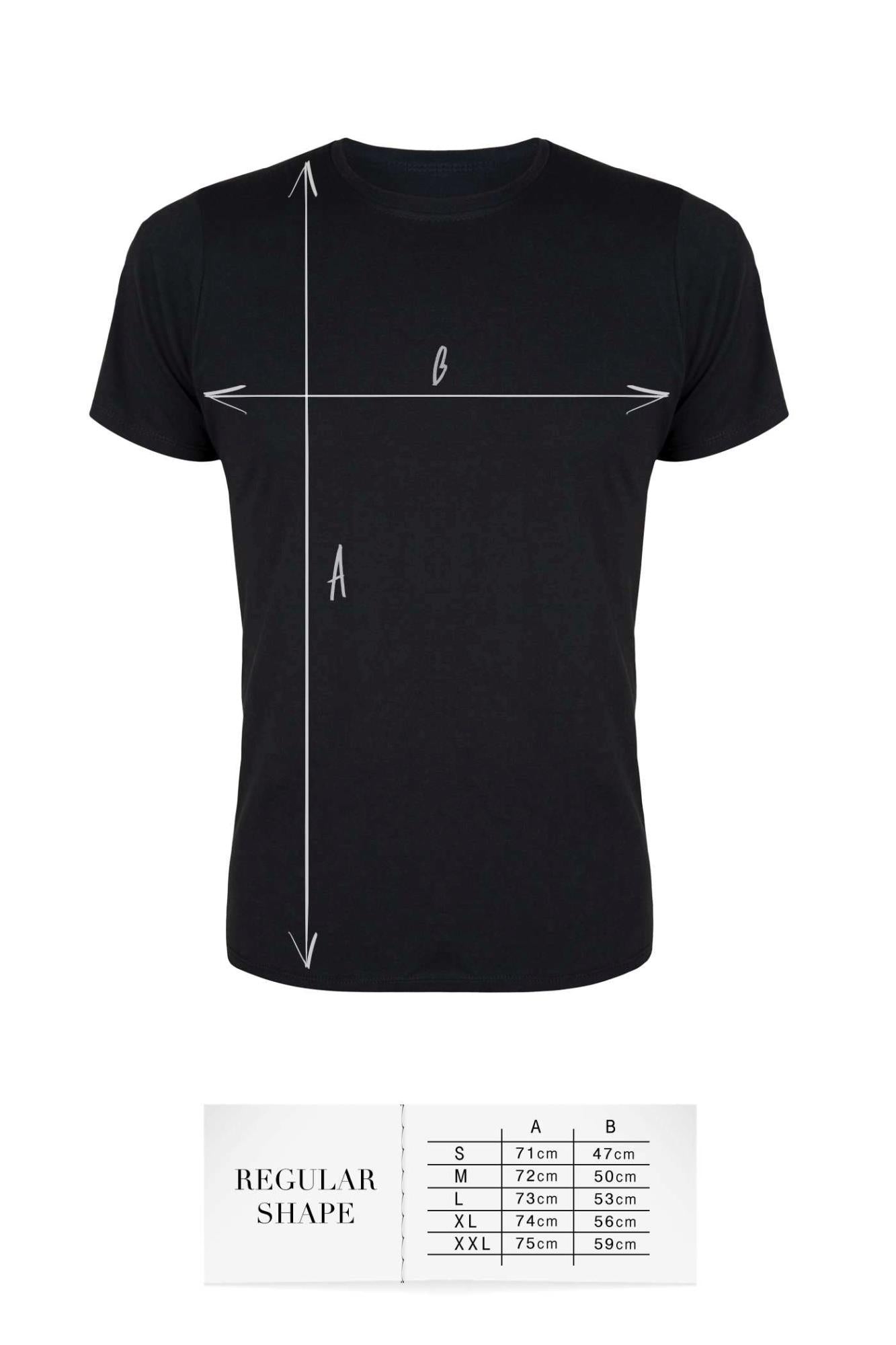 4-T-shirt men black M regular-4