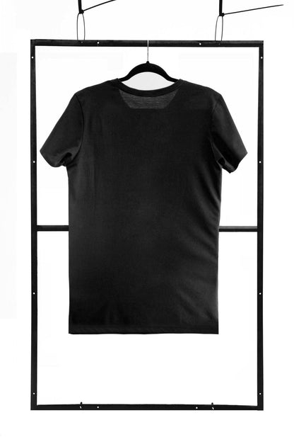 2-T-shirt men black M regular-2