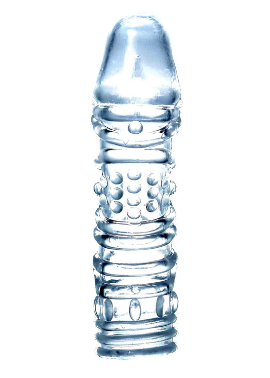 1-Nakładka na penisa realistyczna z wypustkami 14cm-1