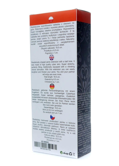 7-Nakładka przedłużająca penisa sex wibracje 18cm-7