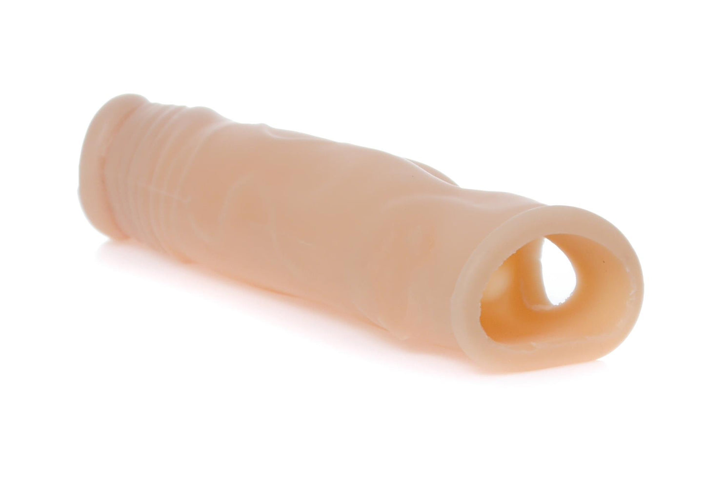 6-Elastyczna realistyczna nakładka na penisa 18cm-6