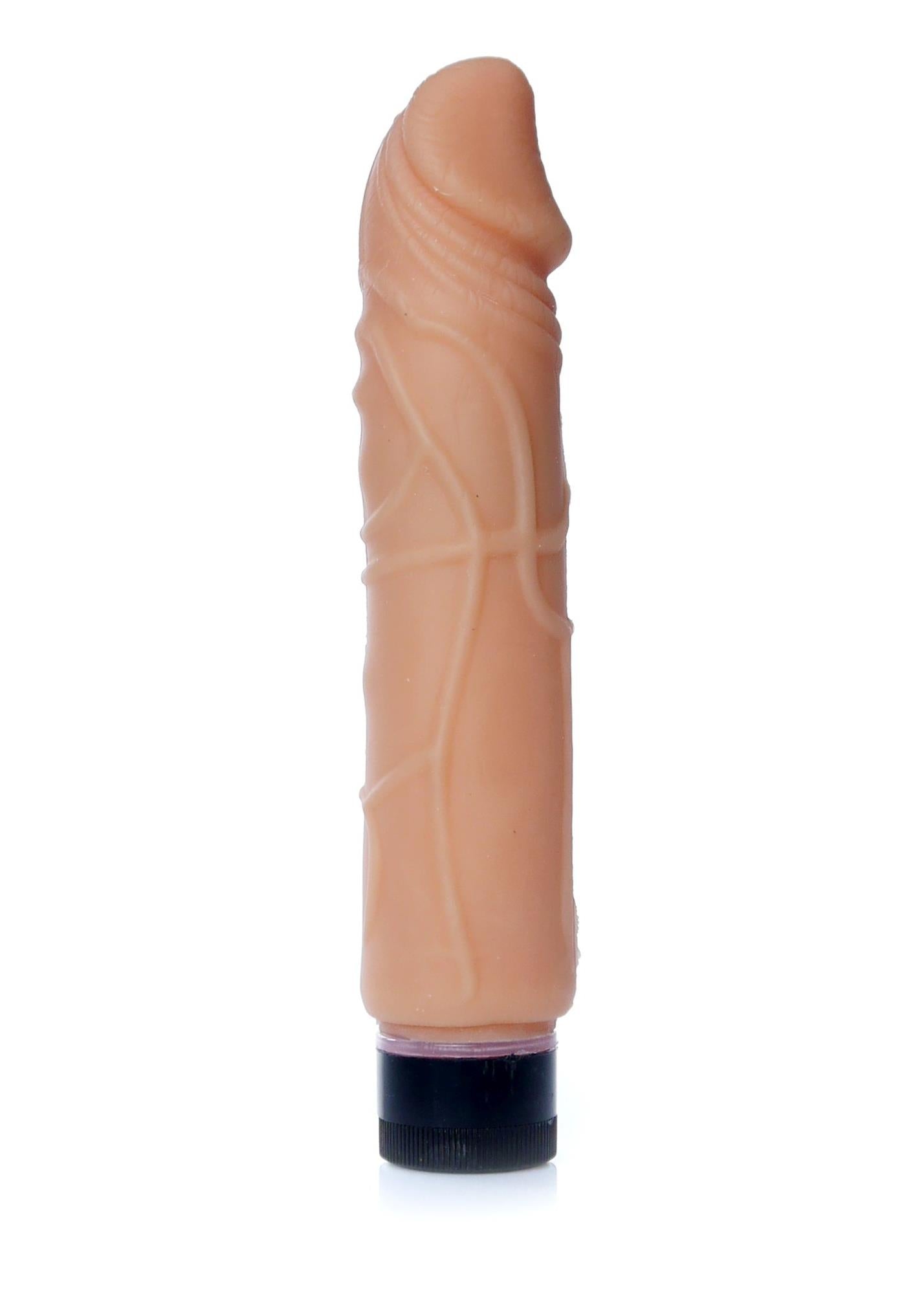 2-Wibrator z cyberskóry naturalny członek penis 22cm-2