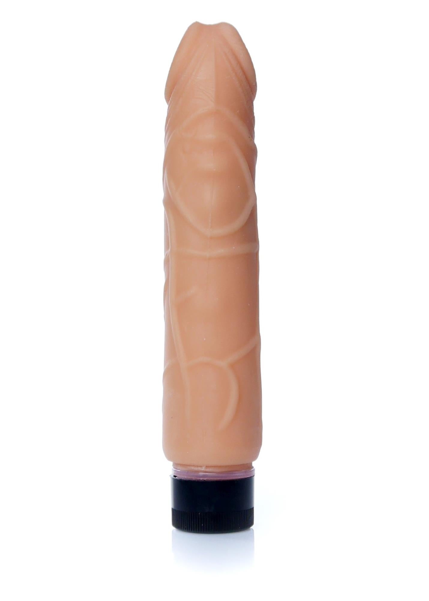 3-Wibrator z cyberskóry naturalny członek penis 22cm-3