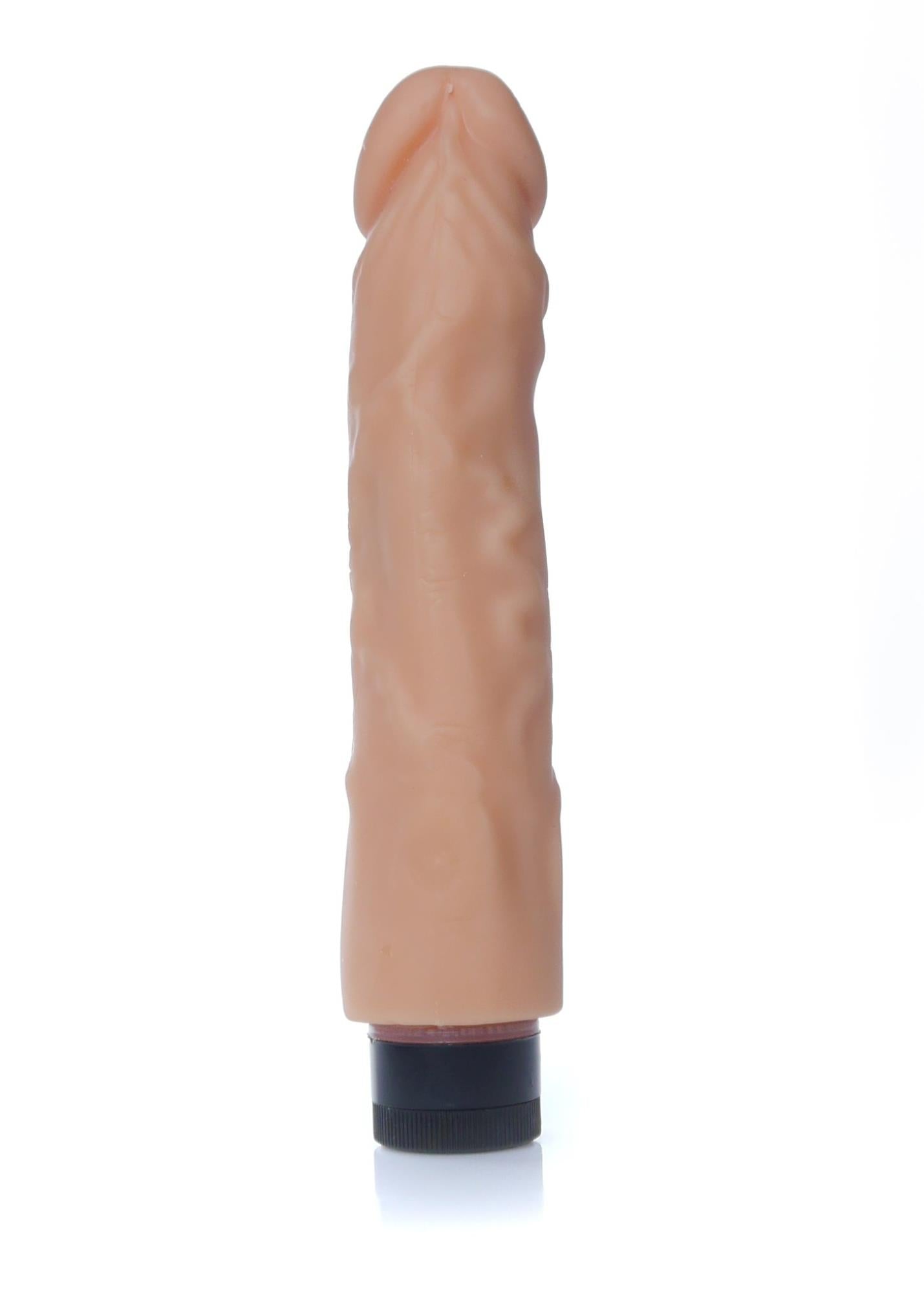 3-Wibrator z cyberskóry naturalny członek penis 23cm-3