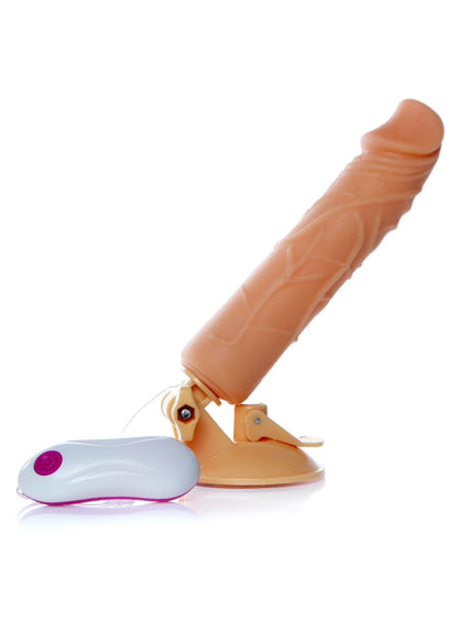 3-Dildo z przyssawką pilotem penis realistyczny 24cm-3
