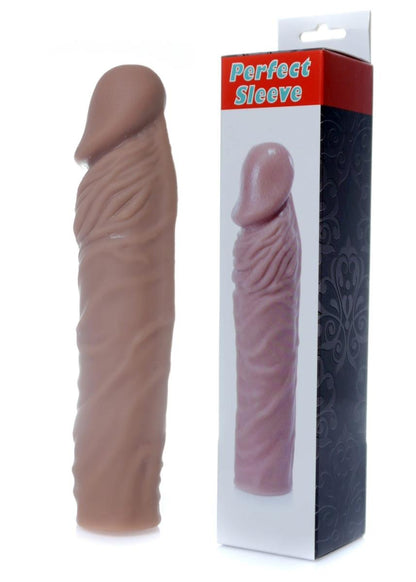 1-Przedłużająca nakładka na penisa realistyczna +4cm-1