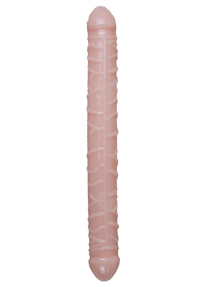 1-Penis podwójny dildo z żyłami sex lesbijski-1