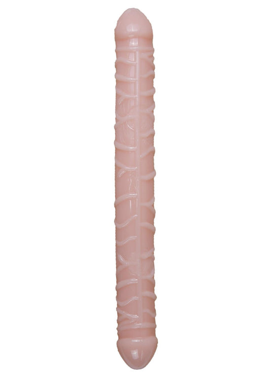 1-Penis podwójny dildo z żyłami sex lesbijski-1