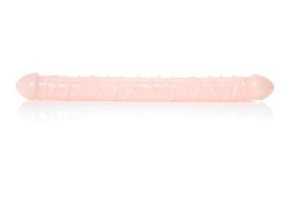4-Penis podwójny dildo z żyłami sex lesbijski-4
