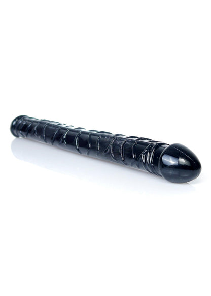 2-Podwójne dildo z żyłami penetracja sex lesbijskie-2