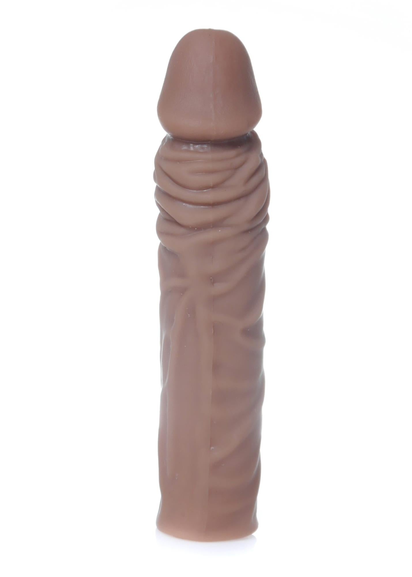 1-Przedłużająca nakładka na penisa realistyczna +7cm-1