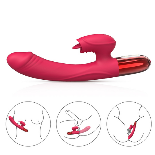 2-Wibrator podgrzewany damski królik wibracje sex-2