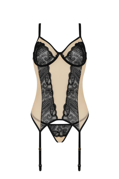 3-Bielizna-DAISY CORSET beige S/M-3
