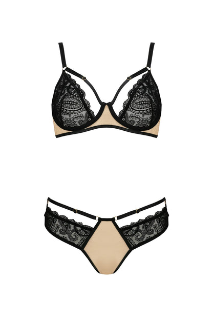 3-Bielizna-DAISY SET beige S/M-3