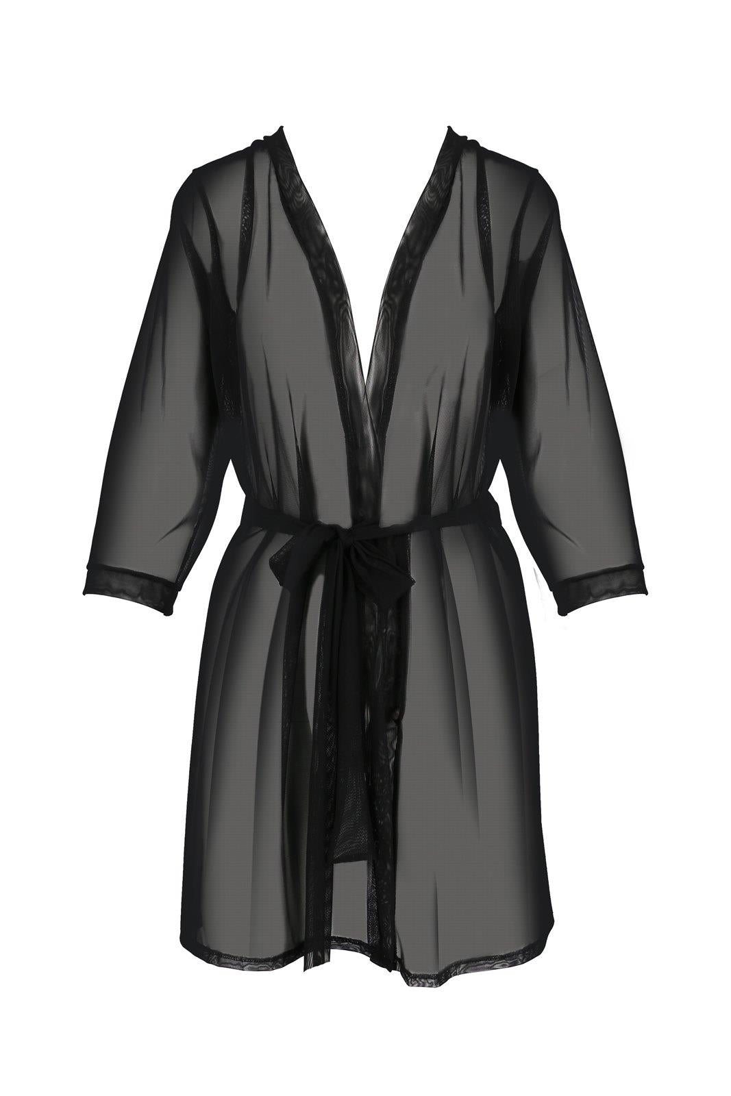 5-DIVA PEIGNOIR black L/XL - Casmir-5