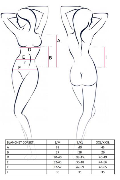 3-Bielizna-BLANCHET CORSET cream XXL/XXXL - Casmir-3