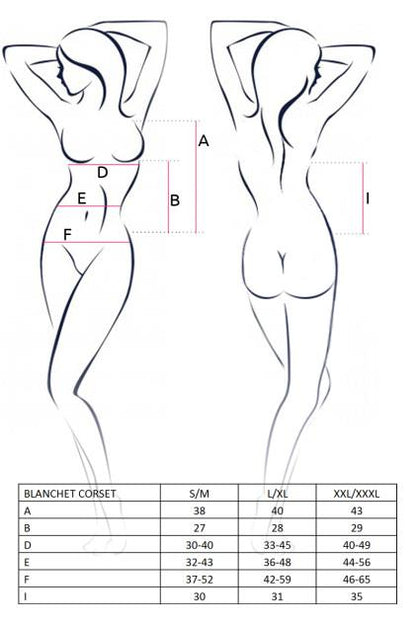 3-Bielizna-BLANCHET CORSET cream XXL/XXXL - Casmir-3