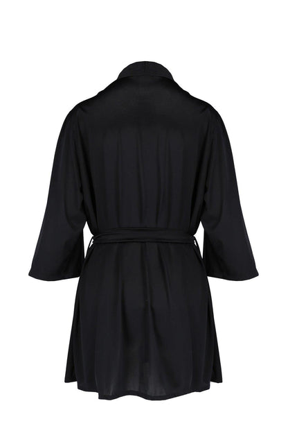 6-SYBILLA PEIGNOIR black L/XL - Casmir-6