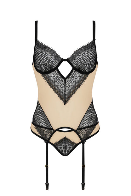 3-Bielizna-DENERYS CORSET beige S/M-3