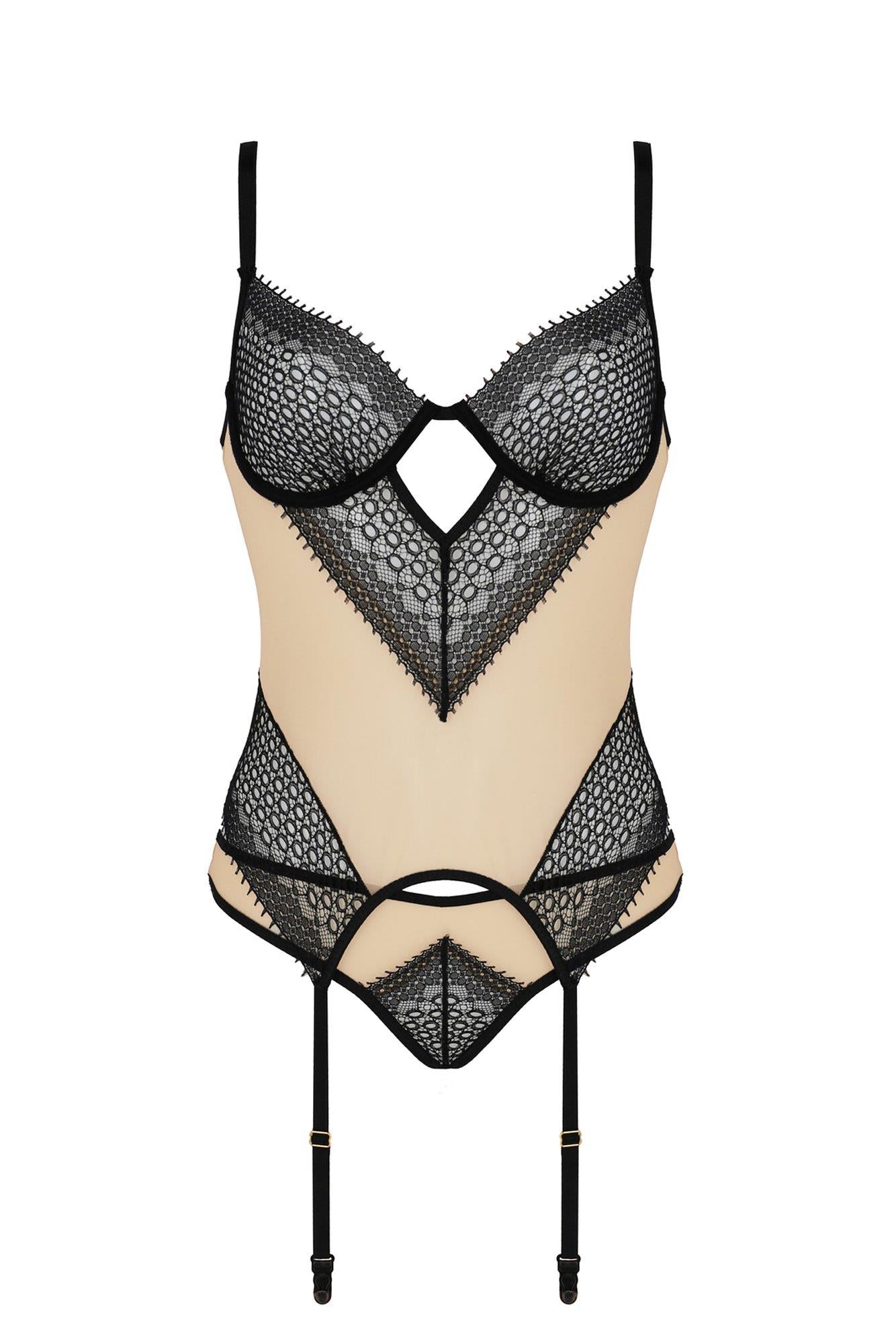 3-Bielizna-DENERYS CORSET beige XXL/XXXL-3