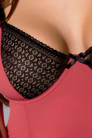 3-Bielizna-GILL CHEMISE red XXL/XXXL - Casmir-3
