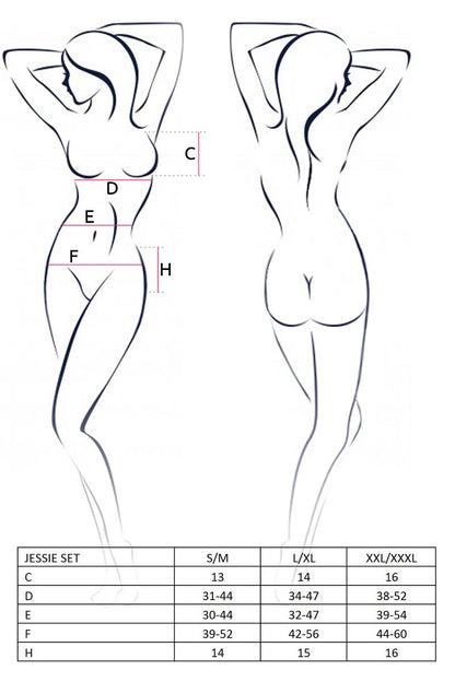 3-Bielizna-JESSIE SET black L/XL - Casmir-3