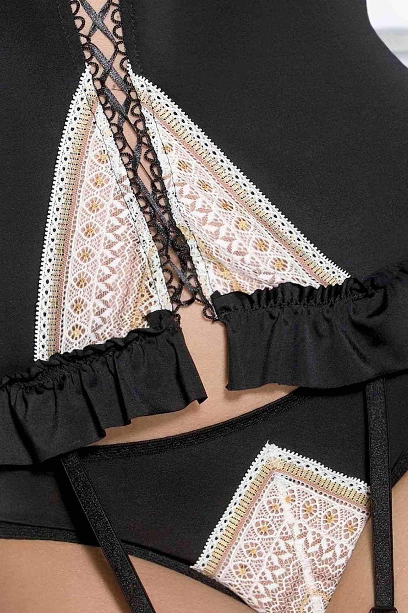 3-Bielizna-CONNIE CORSET black S/M - Casmir-3
