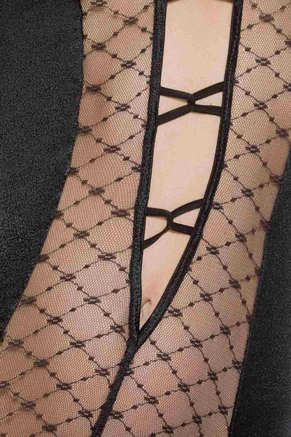 3-Bielizna-DALLAS BODY black S/M - Casmir-3