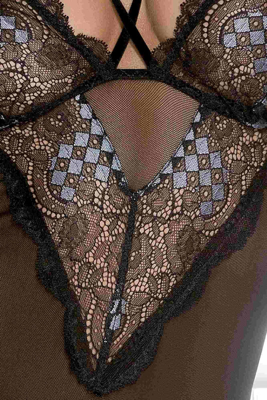 2-Bielizna-GIORGIA BODY black XXL/XXXL - Casmir-2