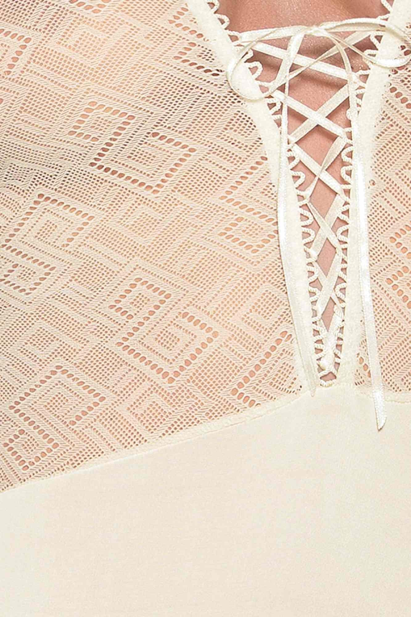 3-Bielizna-CREDA CORSET cream L/XL - Casmir-3