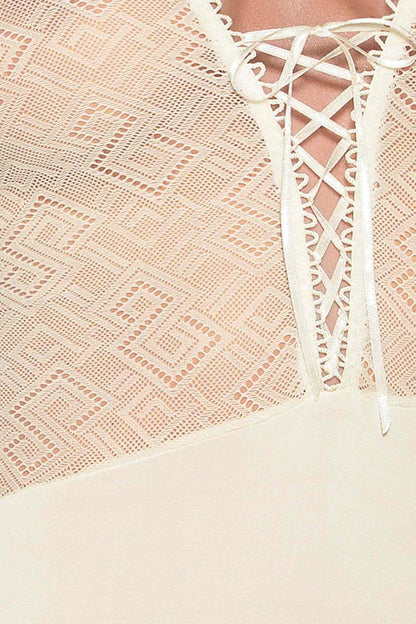 3-Bielizna-CREDA CORSET cream XXL/XXXL - Casmir-3