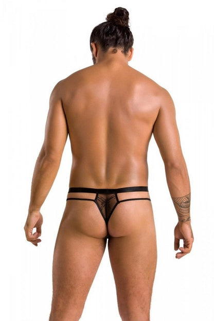 2-029 THONG COLLIN black L/XL - Passion-2