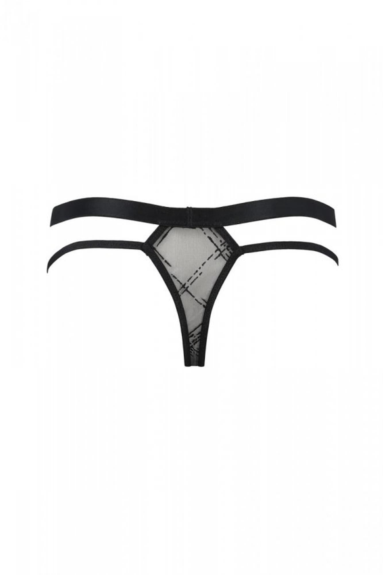 4-029 THONG COLLIN black L/XL - Passion-4
