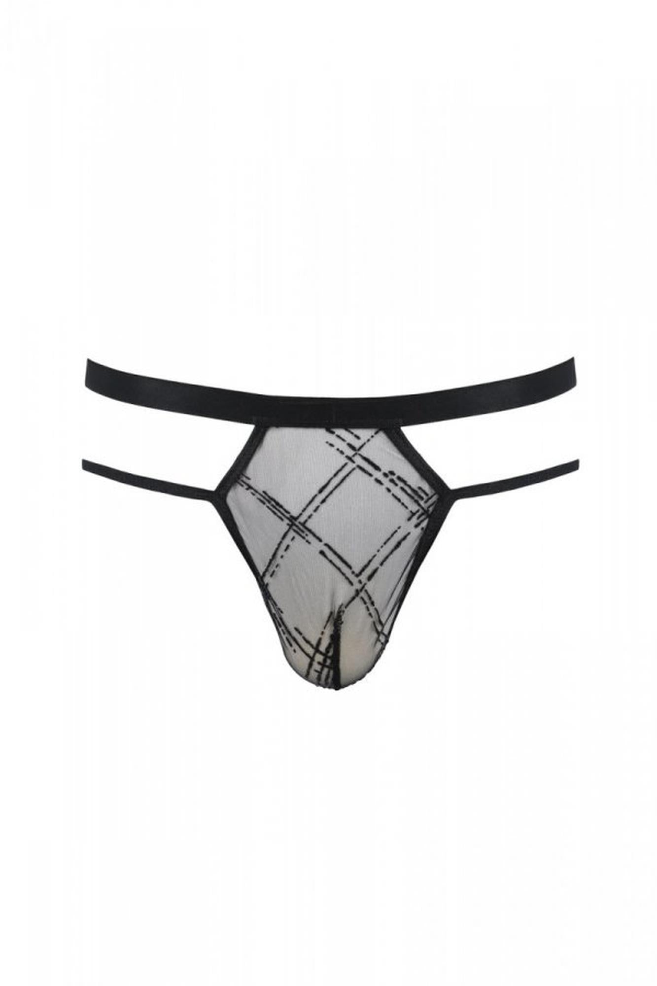 3-029 THONG COLLIN black XXL/XXXL - Passion-3