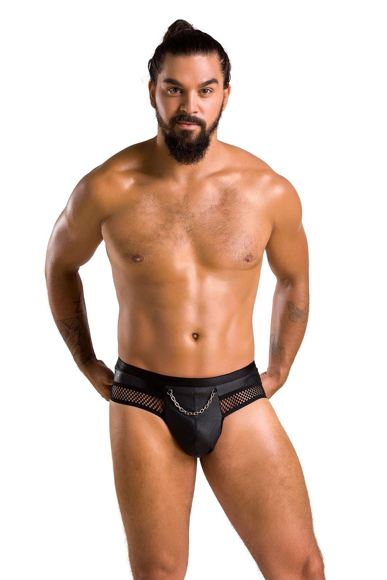 1-030 SLIP OPEN TOM black L/XL - Passion-1