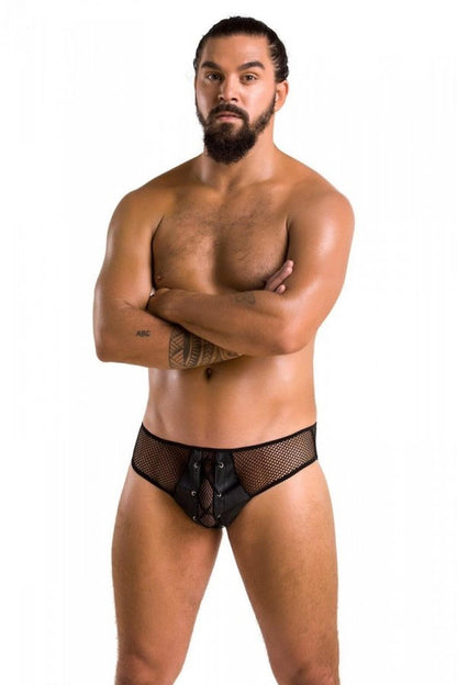 1-035 SLIP RICHARD black S/M - Passion-1