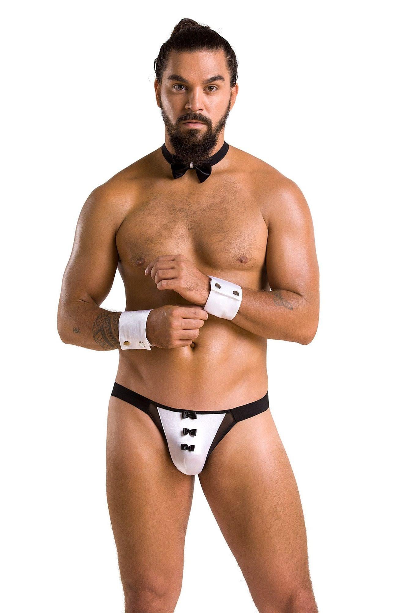 1-036 SET ALFRED black L/XL - Passion-1