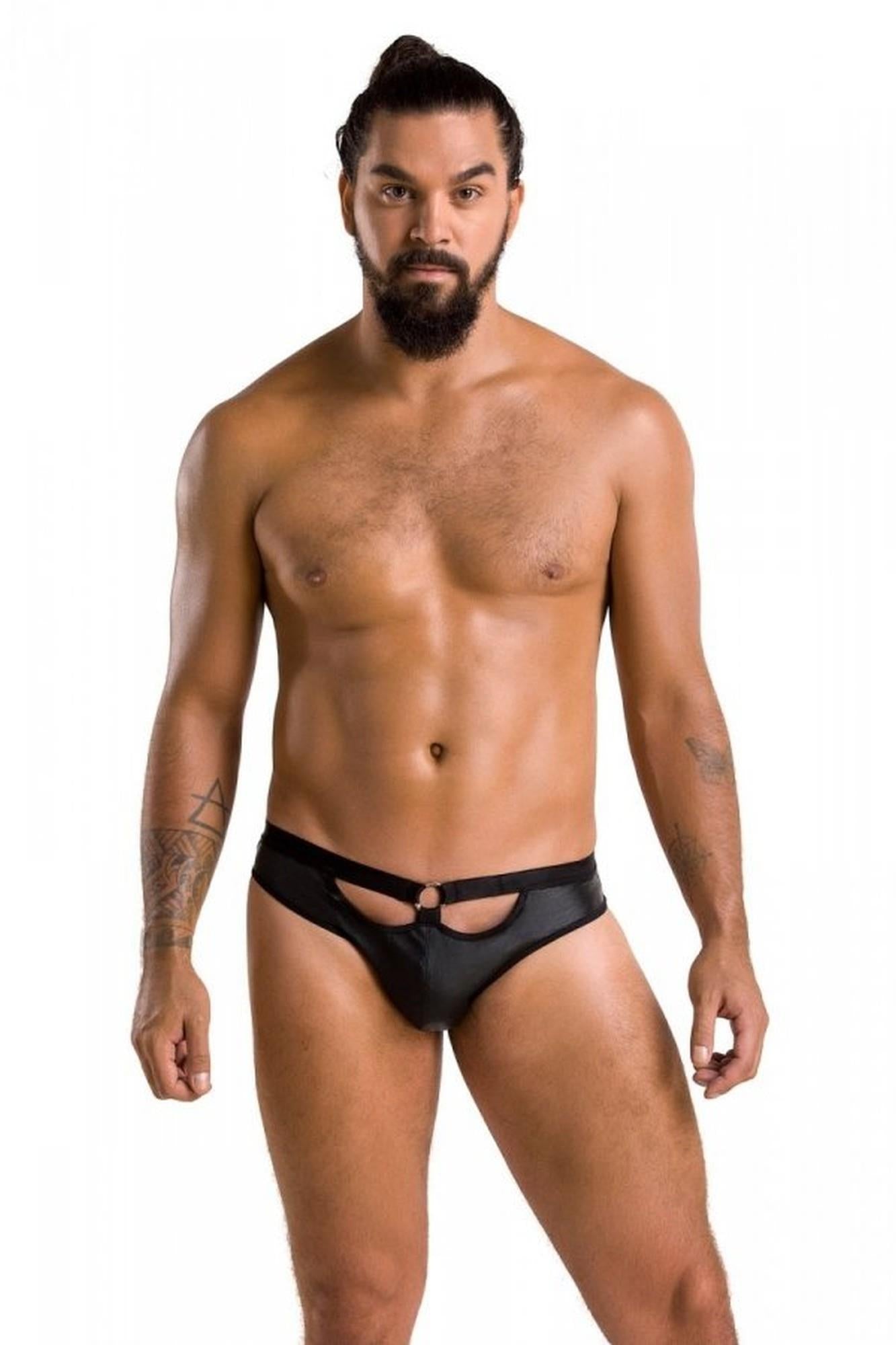 1-041 SLIP OPEN JOE black XXL/XXXL - Passion-1