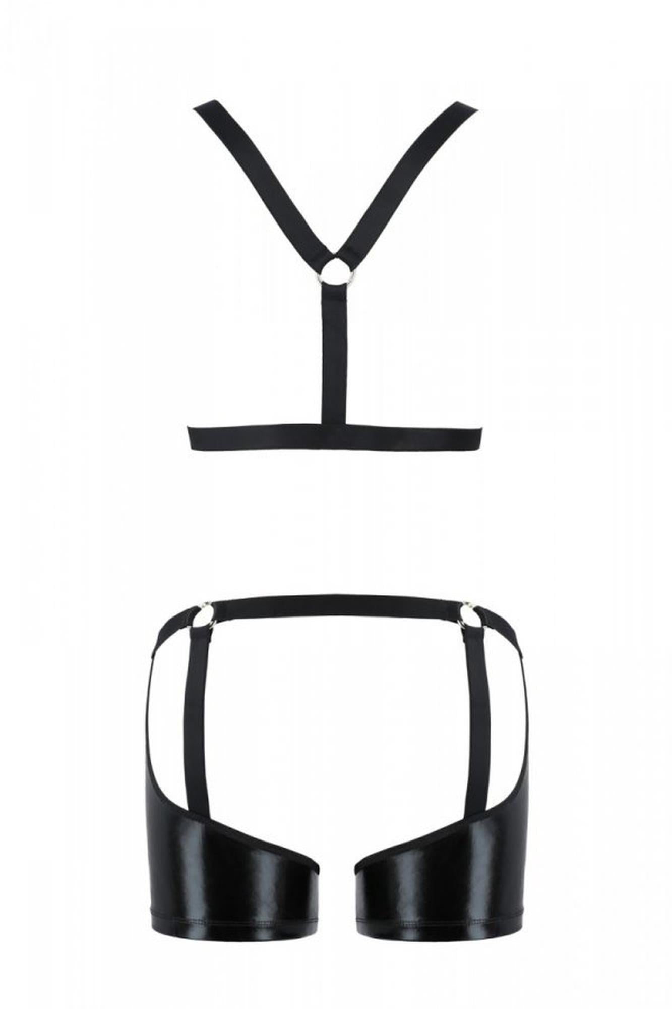 4-047 SET ARON black XXL/XXXL - Passion-4