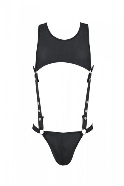 3-056 BODY ADAM black L/XL - Passion-3