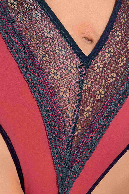 3-Bielizna-SYLVIANE BODY coral XXL/XXXL - Casmir-3