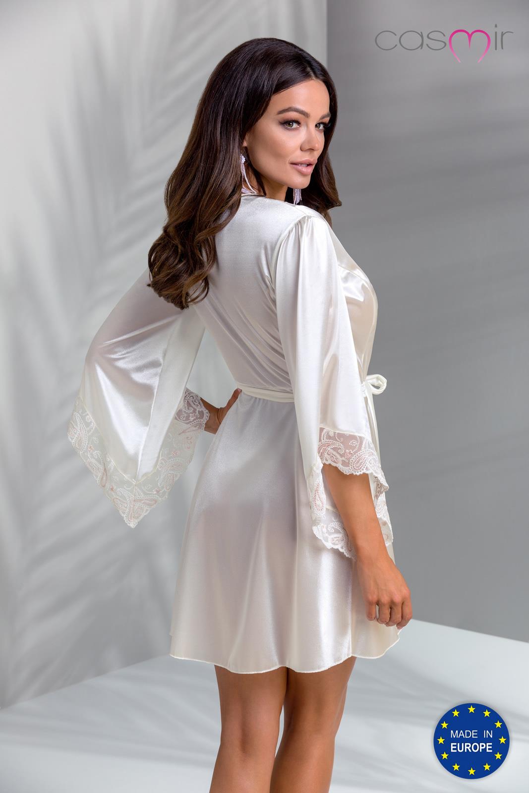 2-Bielizna-INOE PEIGNOIR ecru XXL/XXXL - Casmir-2