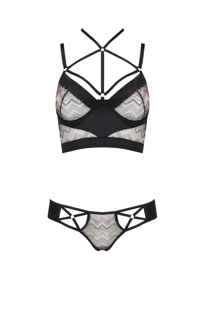 5-Lagerta Set black S/M-5