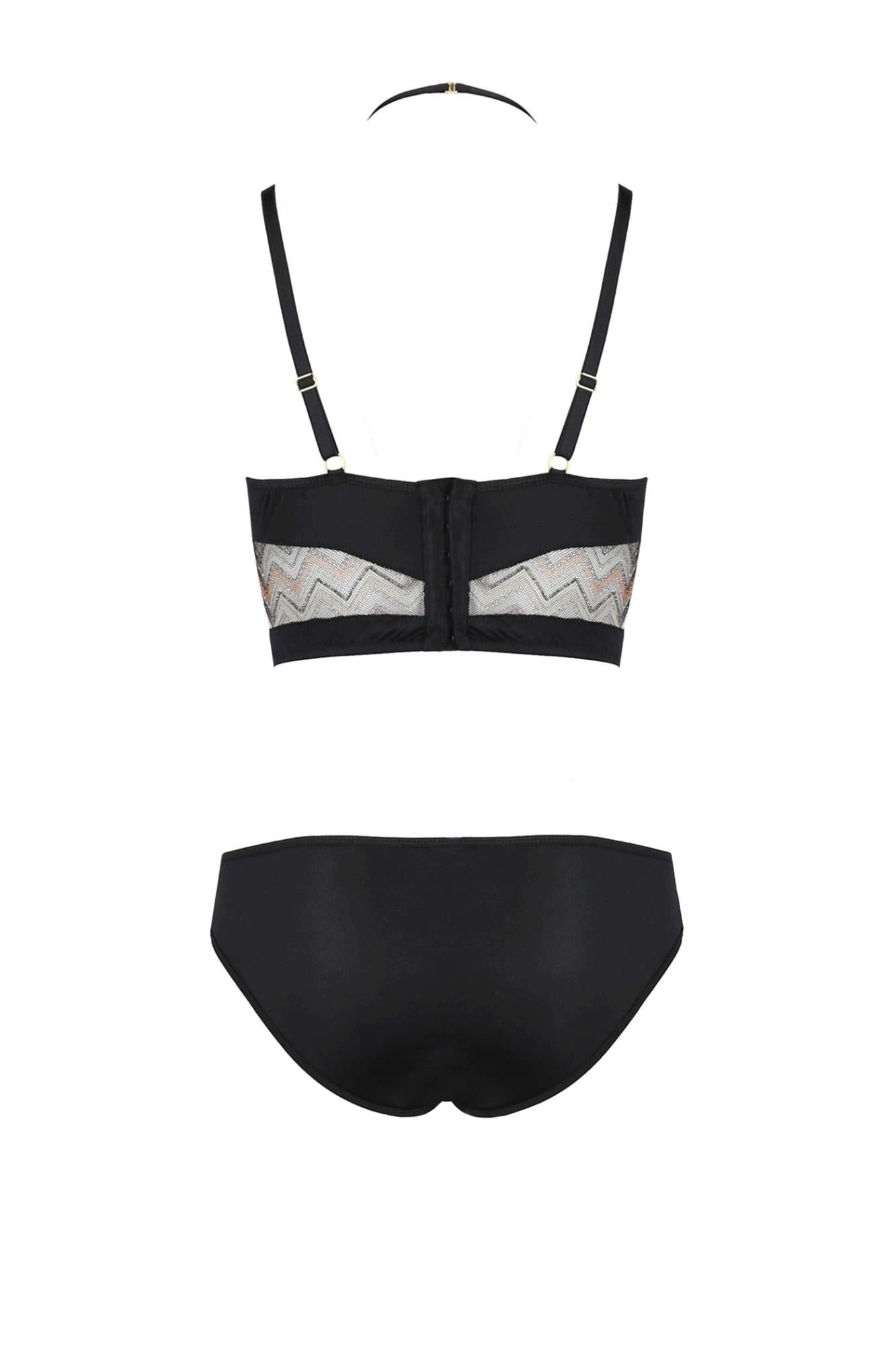 6-Lagerta Set black S/M-6