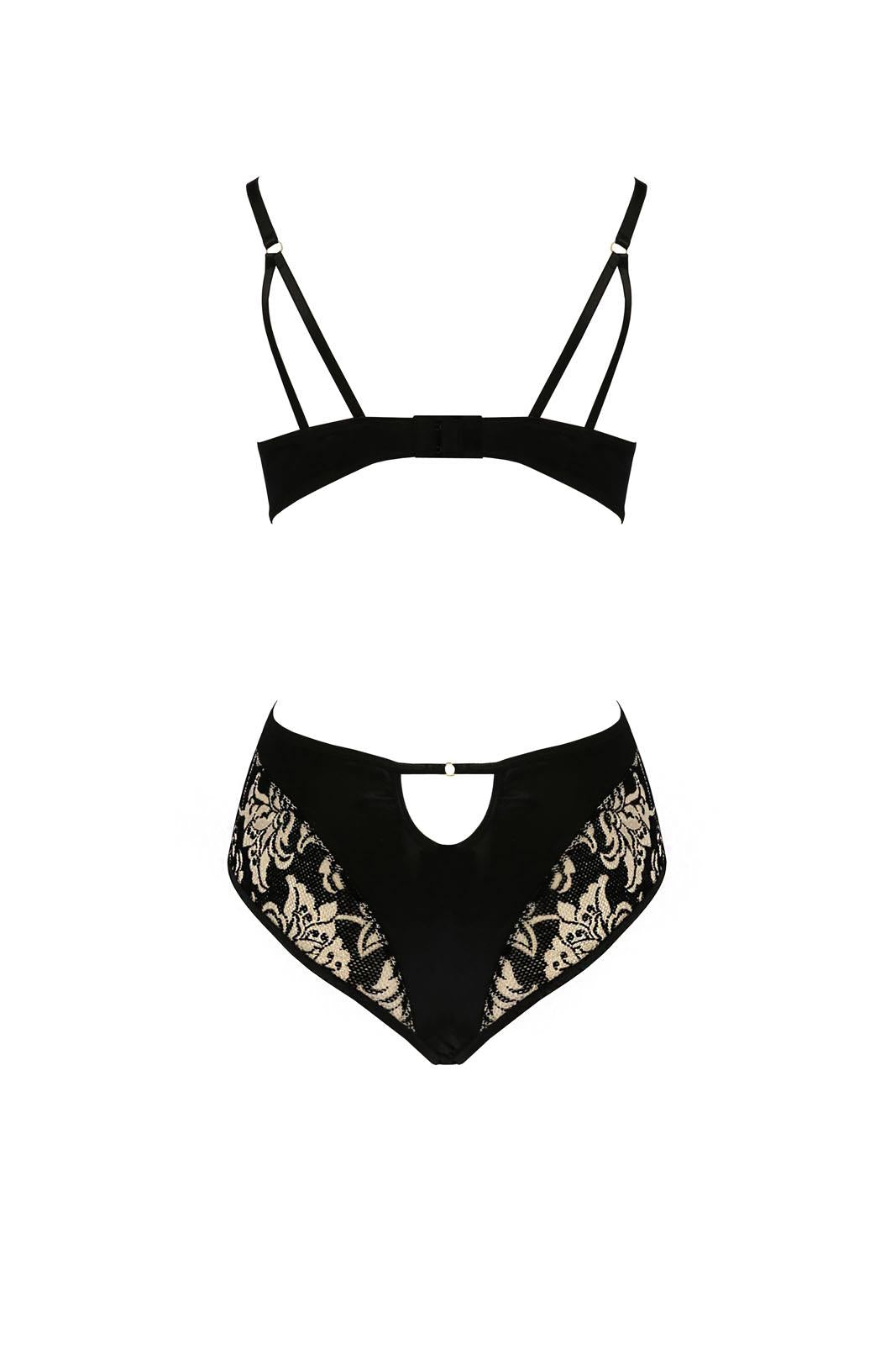 4-Bielizna-VICTORIA BODY black S/M - Casmir-4